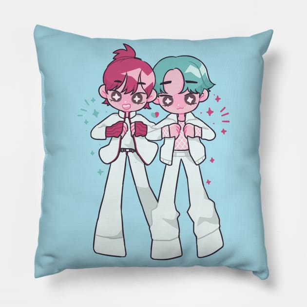 YuTae Commission Pillow by Sammich