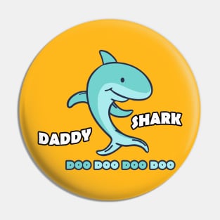 daddy shark doo doo doo doo, father's day, funny Pin