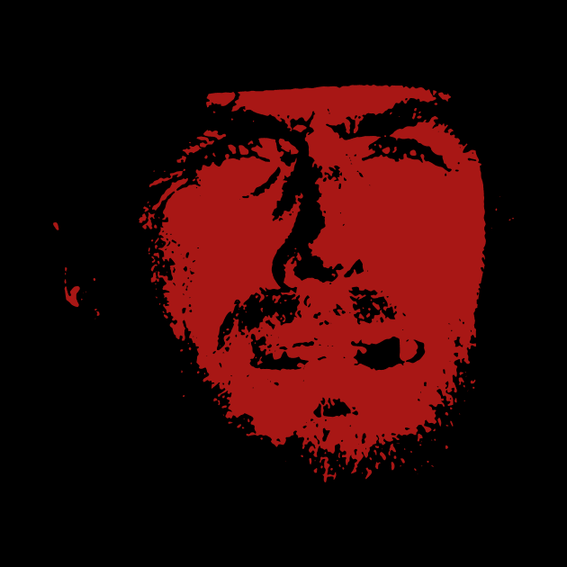 A Fistful of Dollars – Clint Eastwood (red) by GraphicGibbon