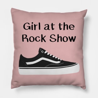 Girl at the rock show Pillow