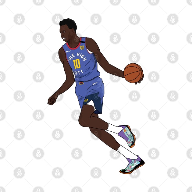 Bol Bol Denver Nuggets by xavierjfong