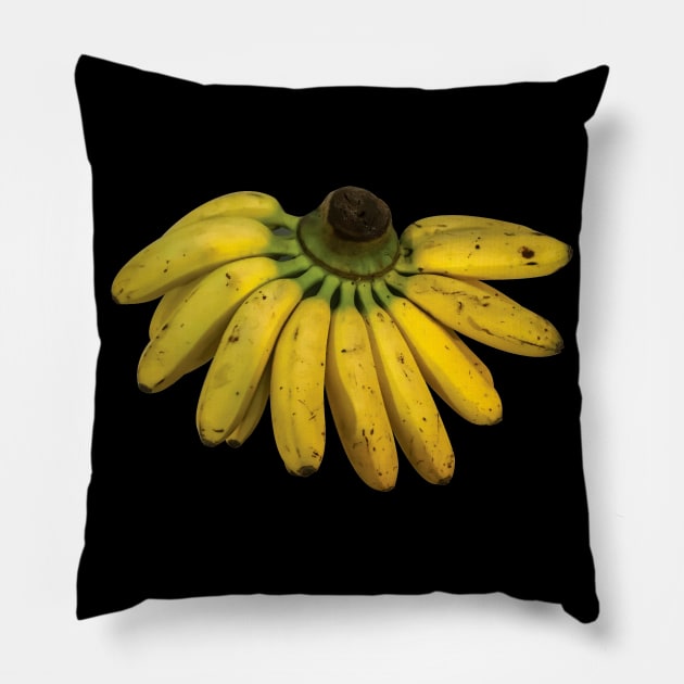 isolated banana Pillow by FOGSJ