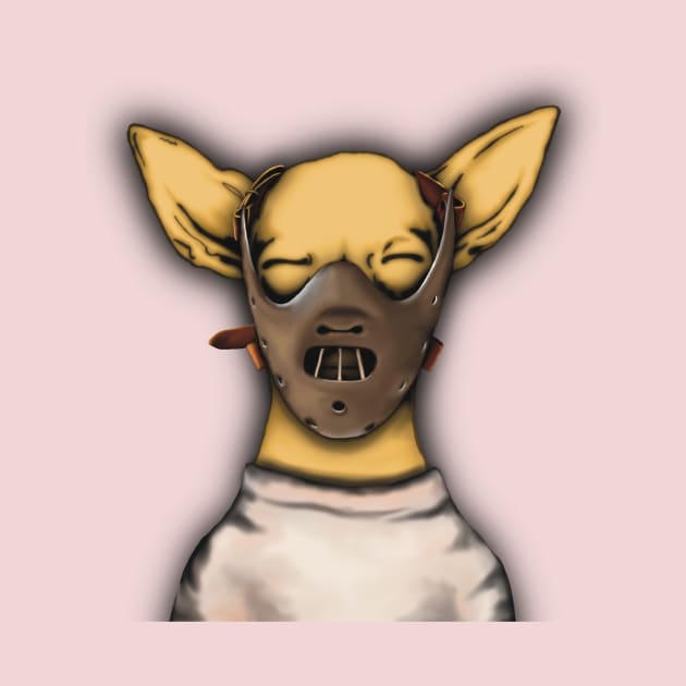 Cannibal Chihuahua by DakiPukiTeeStudio