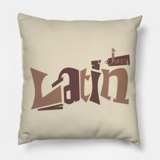 Latin jazz Pillow