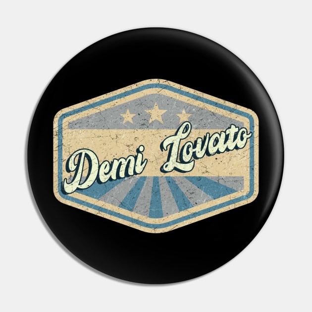 vintage Demi Lovato Pin by KOKOS PAPA