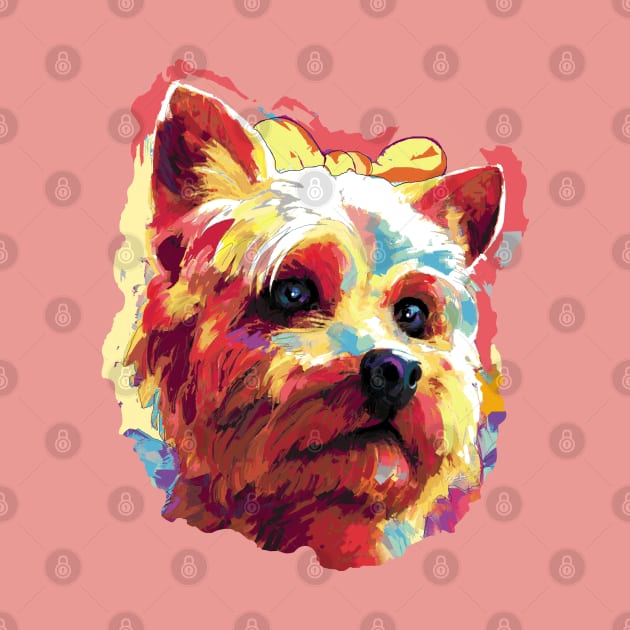 Yorkshire Terrier Dog by mailsoncello