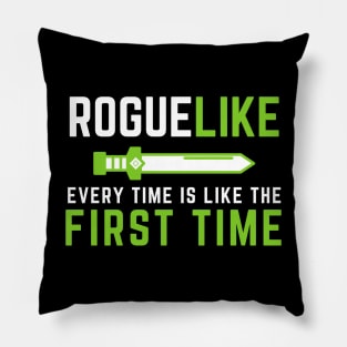 RogueLike - Video Game Humor Pillow
