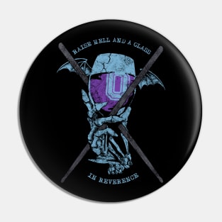 "RAISE HELL" Pin