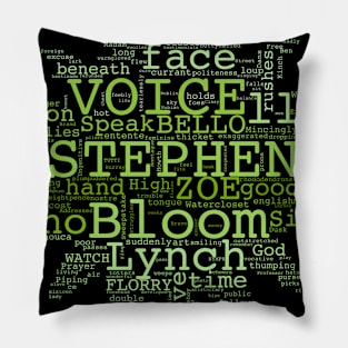 Ulysses Word Cloud (5) Pillow