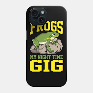 Frogs My Night Time Gig Phone Case