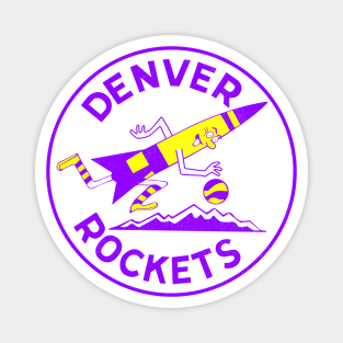 DEFUNCT - DENVER ROCKETS BASKETBALL Magnet