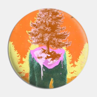 TREE BEAR Pin