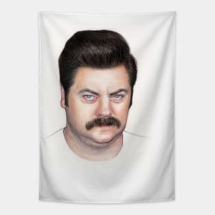 Ron Swanson Tapestry