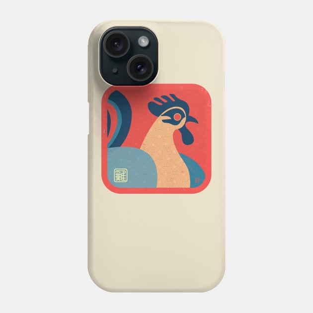 Chinese Zodiac-Year of the Rooster Phone Case by DanielLiamGill