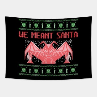 We Meant Santa Tapestry