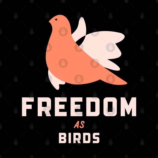 Freedom as birds by borntostudio