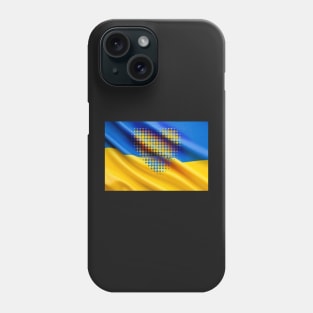 We are with you in spirit, Ukraine Phone Case