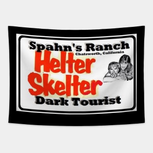 Dark Tourist of Spahn Ranch Tapestry