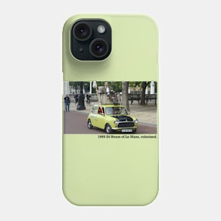 Mr. Bean Le Mans, Colorized. Phone Case