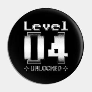 Level 04 Unlocked Pin