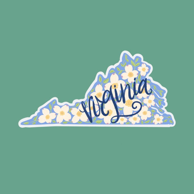 Virginia State Flower by Pepper O’Brien