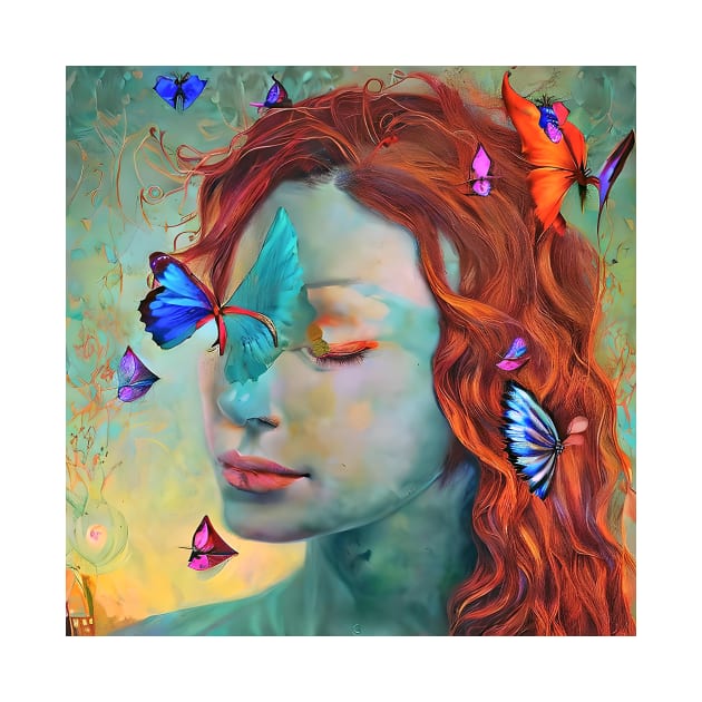 Tori Amos in blue by bogfl