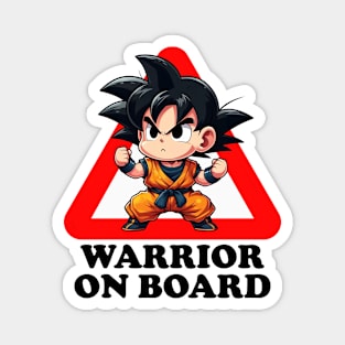 Warrior on board Magnet