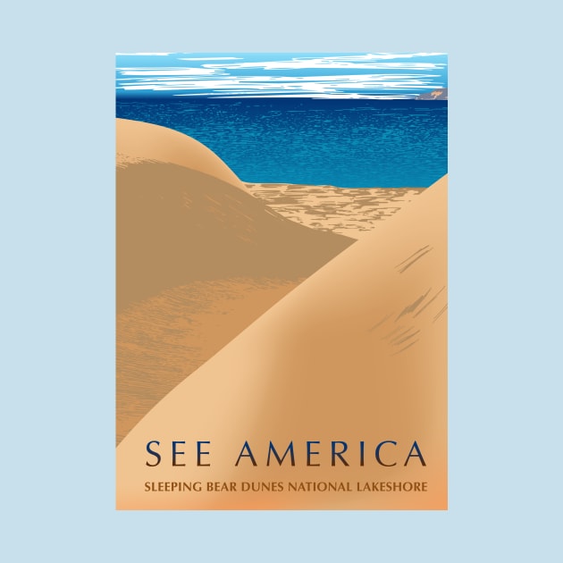 See America Sleeping Bear Dunes National Lakeshore by mafmove