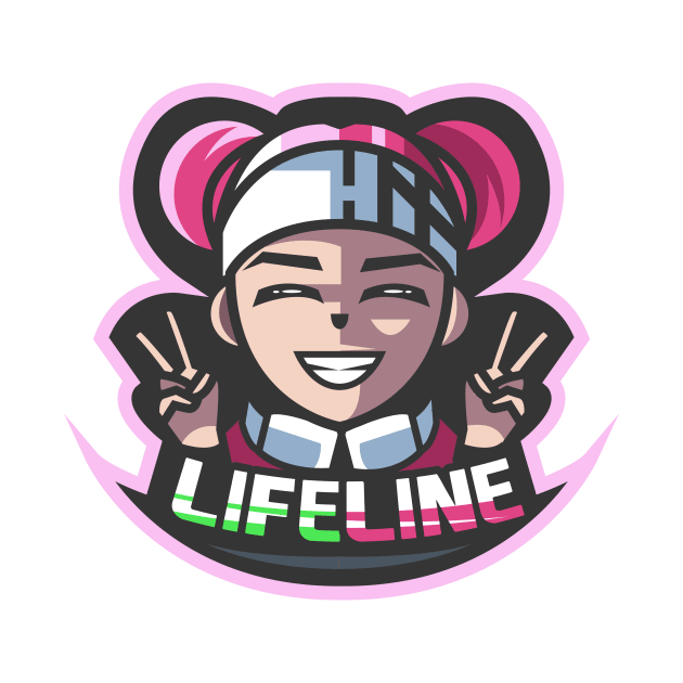 Apex Legends Lifeline Mascot Esports logo by AwHM17