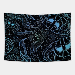 Northern Lights Nord Warrior | Gamer Gaming Fantasy Scrolls Tapestry