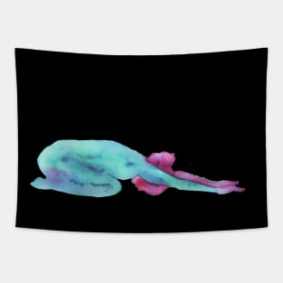 Child pose Tapestry