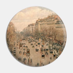 Boulevard Montmartre in Paris Pin