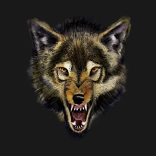 Snarling Wolf T-Shirt