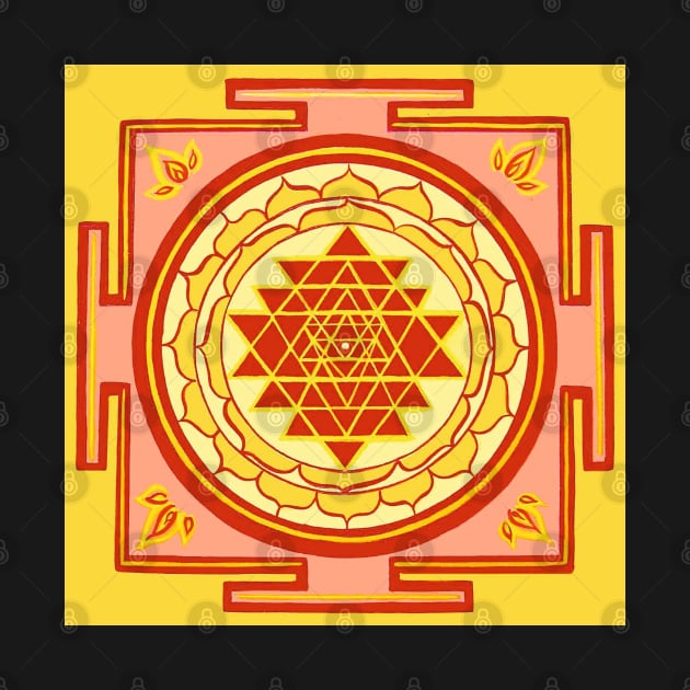 SRI YANTRA (3) by GourangaStore