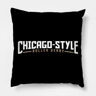 White & Gold CSRD Name Logo Pillow