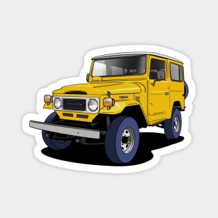 Toyota FJ Land Cruiser in Yellow Magnet