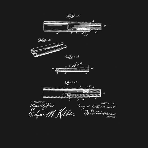 Duck Call Vintage Patent Drawing Funny Novelty by TheYoungDesigns