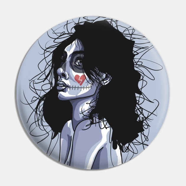 Death And Loneliness Pin by hebkid