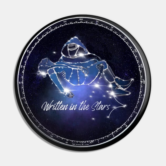 Reylo: Written In the Stars Pin by Girls With Sabers