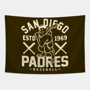 Retro San Diego Padres 2 by Buck Tee Tapestry