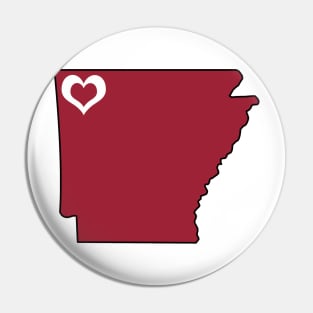 Arkansas Love! Pin