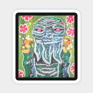 Man thing cryptid Magnet