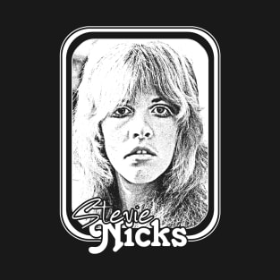 Stevie Nicks // Retro 70s Style Fan Design T-Shirt