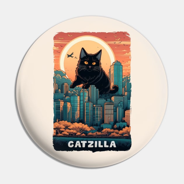 Giant cat destroys city clearance