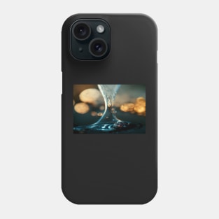 Drops Of Jupiter With Forest Rain Drops In Rainy Weather Phone Case