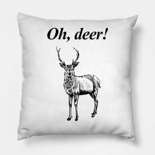 Oh, deer! Pillow