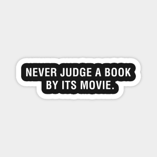 Never Judge a Book By Its Movie Magnet