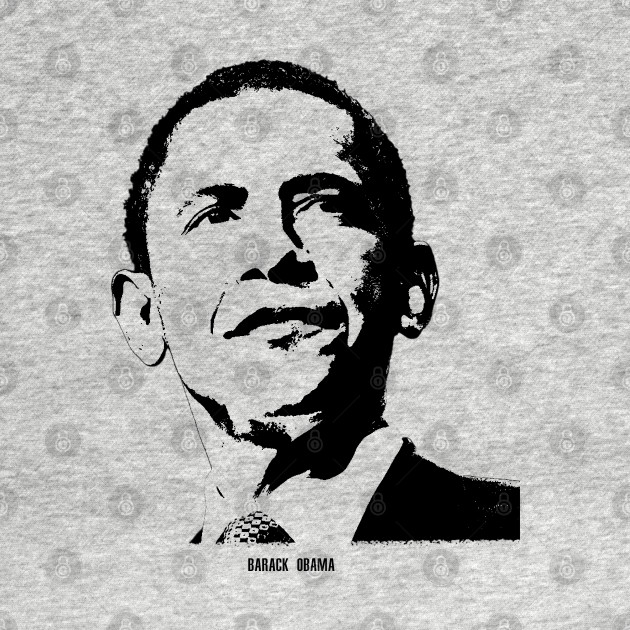 Disover Barack Obama Portrait Pop Art - Obama - T-Shirt