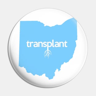 Ohio Transplant OH Blue Pin