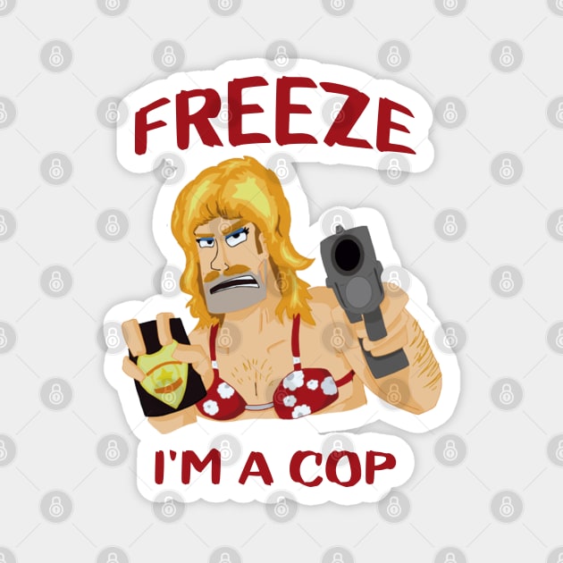 Harrison Yates | Freeze! I'm a Cop | South Park Magnet by South Park | T-Shirt